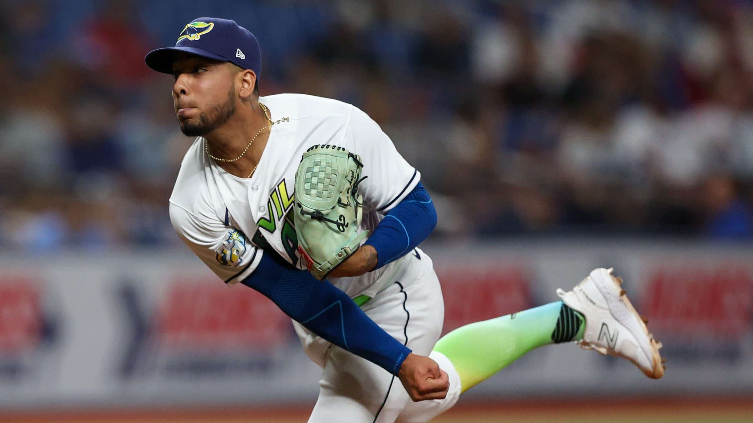 Tampa Bay Rays Inspired Baseball Jersey - White